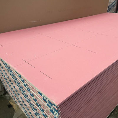 耐火性・長持ち性のある建築のための防火ピンク紙覆いジプス板